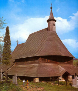 gotický drevená kostol