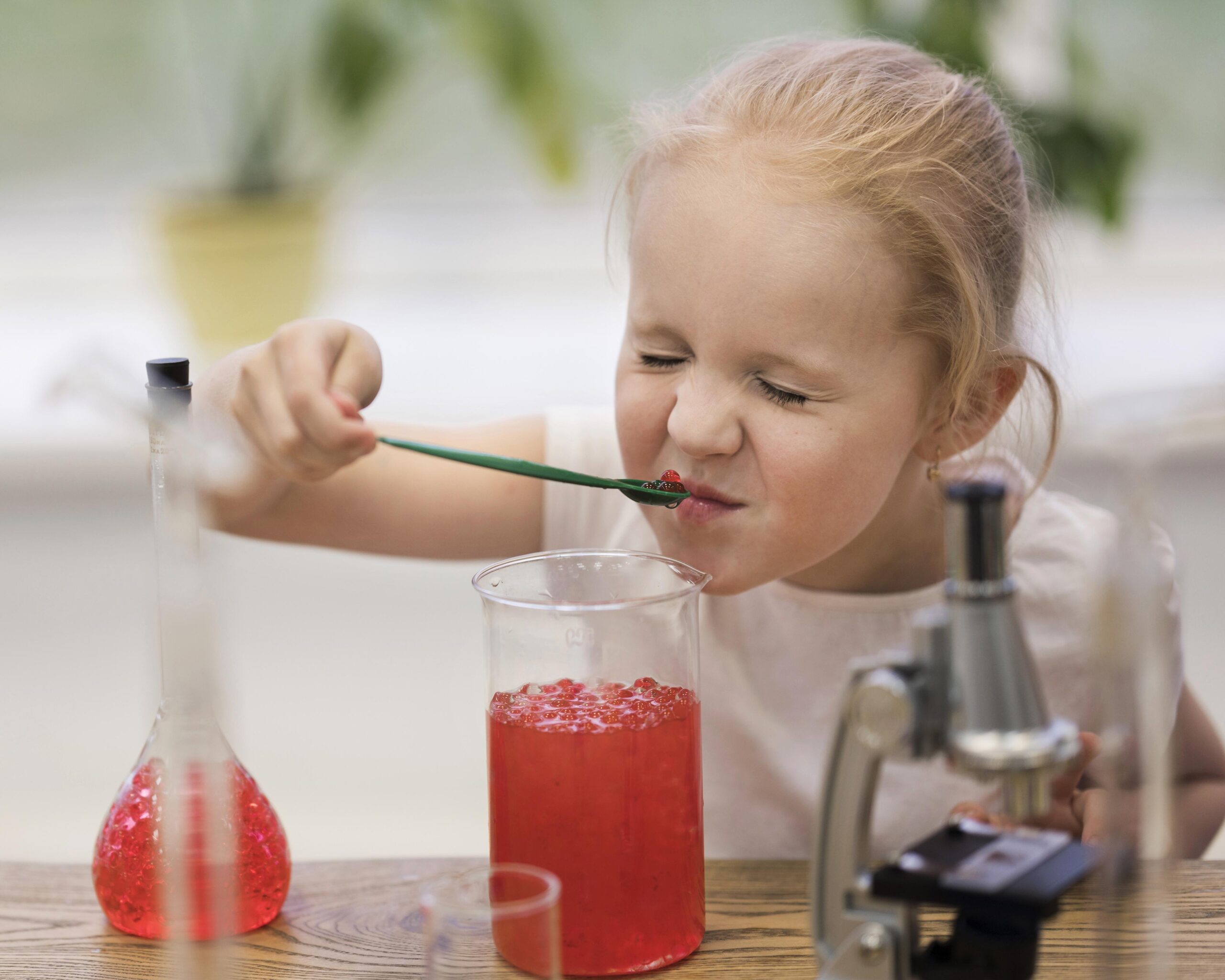 dieťa a vedecký experiment