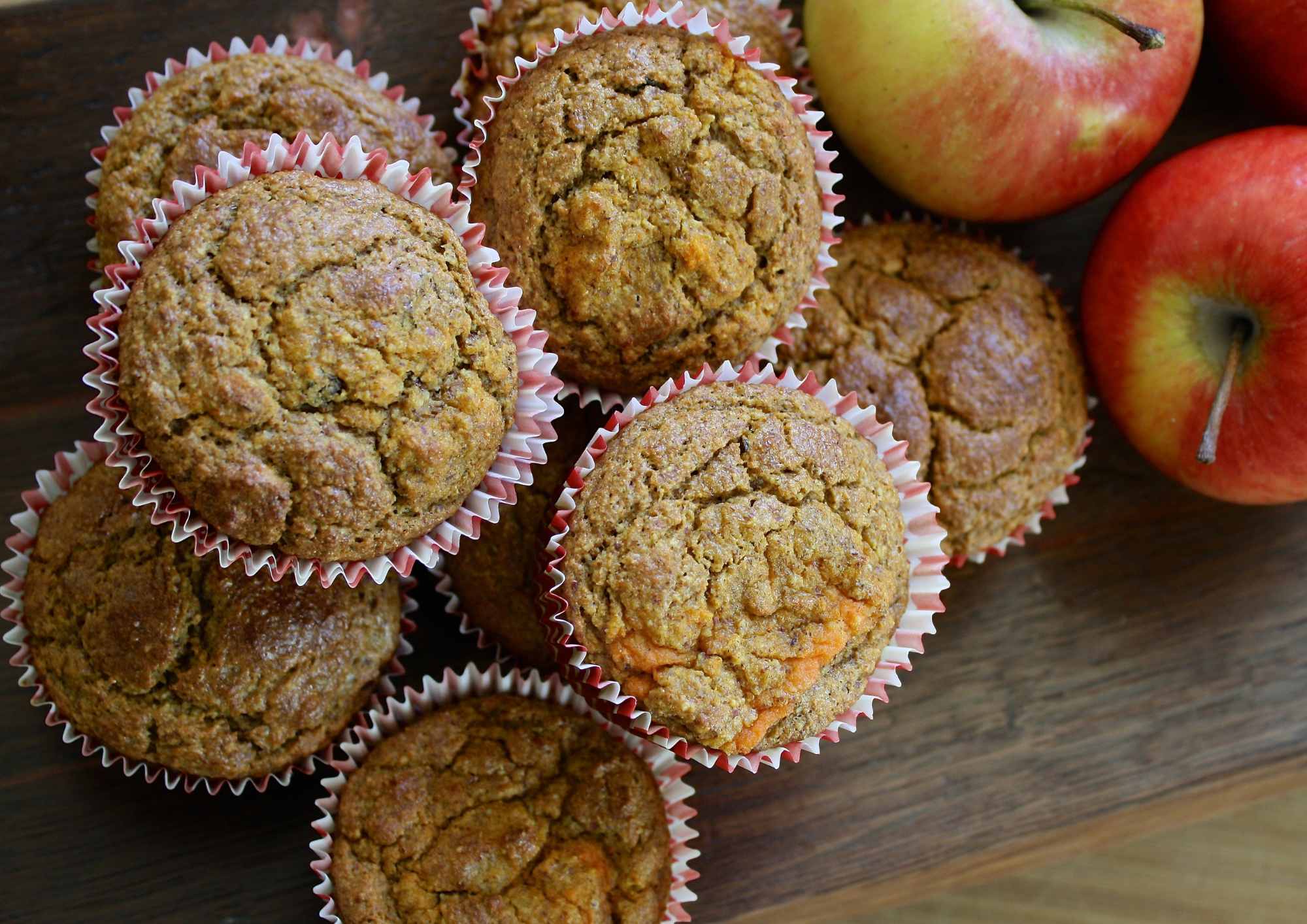 Šťavnaté jablkové muffiny